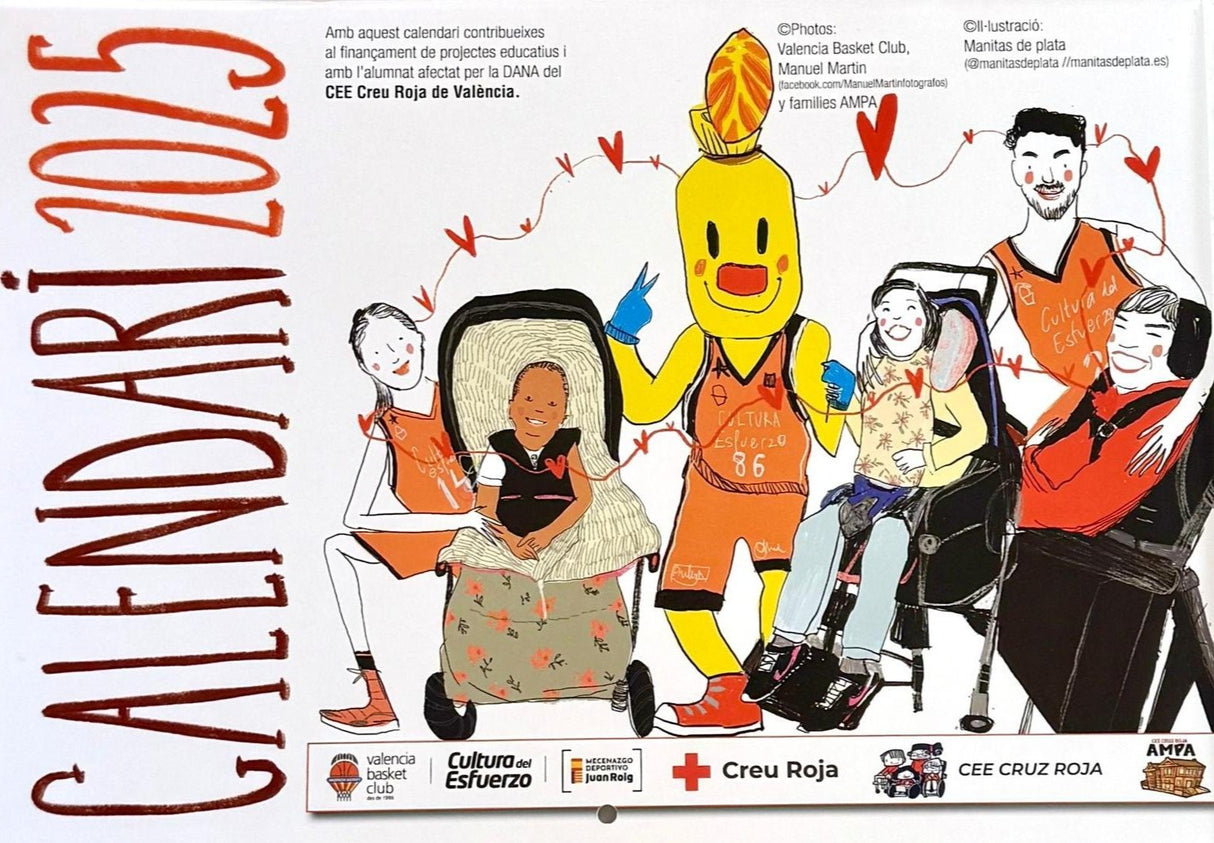 CALENDARIO SOLIDARIO 2025
